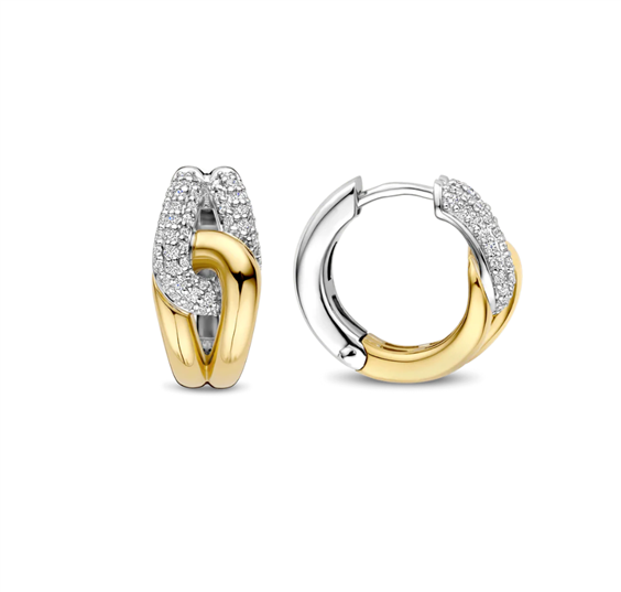 Pendientes Ti Sento Milano Mujer in Plata Zircone 78033ZY - 78033ZY